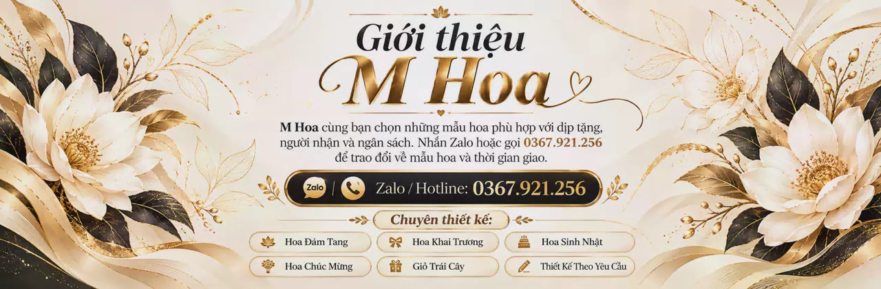 Ảnh bìa Shop hoa tươi Phường Phú Thọ Hồ Chí Minh - Gửi hoa đẹp, trao lời thương